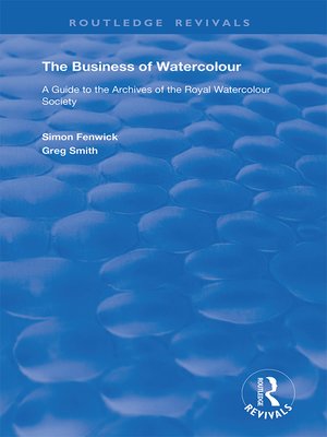 cover image of The Business of Watercolour